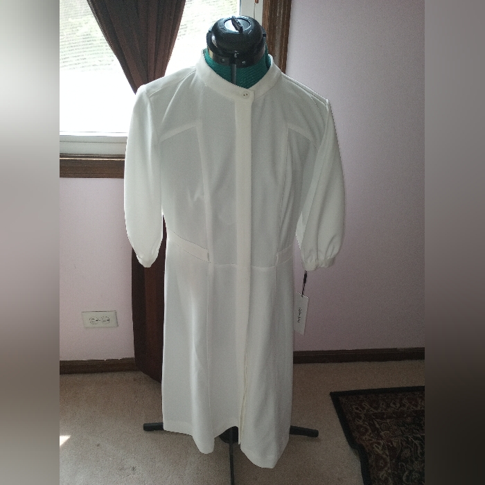 Calvin Klein Ladies Mandrain Collar Dress